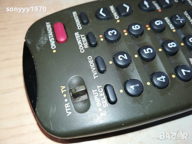 TOSHIBA VT-858G VTR/TV REMOTE CONTROL-ВНОС SWISS 0702241121, снимка 4 - Дистанционни - 44175523