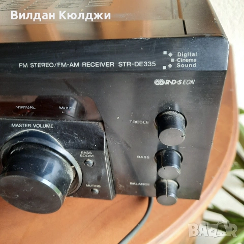 SONY STR-335 , снимка 2 - Ресийвъри, усилватели, смесителни пултове - 54191320