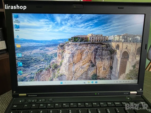 Лаптоп 12.5" Lenovo ThinkPad X230 | I5 3320M 2600Mhz / 8GB DDR3 / 180GB SSD, снимка 3 - Лаптопи за работа - 56211502