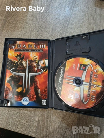 Quake 3 PS2 / Playstation 2 / PAL, снимка 2 - Игри за PlayStation - 54257409