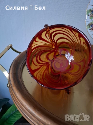 Ваза/Купа/Арт стъкло, снимка 17 - Вази - 50942889