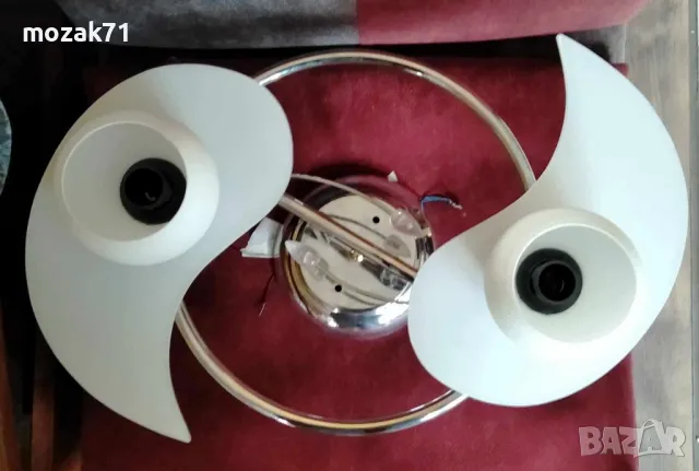 Плафон и малък полюлей, снимка 8 - Лампи за таван - 47392702