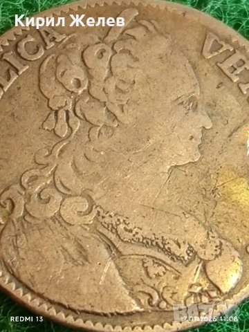 Сребърна монета 1/4 талер 1790г. Венеция уникат за КОЛЕКЦИОНЕРИ 52022, снимка 3 - Нумизматика и бонистика - 53129614