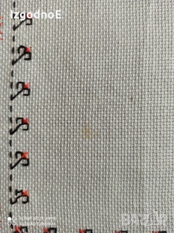 Ръчно бродирано каре, снимка 3 - Антикварни и старинни предмети - 35128786