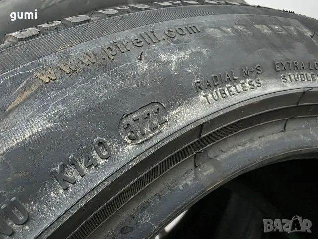 2бр зимни гуми 225/50/17 PIRELLI L06666, снимка 5 - Гуми и джанти - 56120113