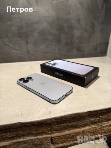 Перфектен Iphone 13 Pro 512 GB Sierra blue, снимка 4 - Apple iPhone - 52805027