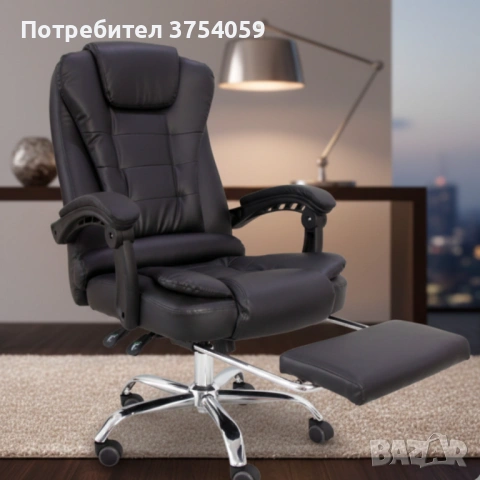 Ергономичен офис стол с усещане за истински комфорт, снимка 4 - Столове - 53151820