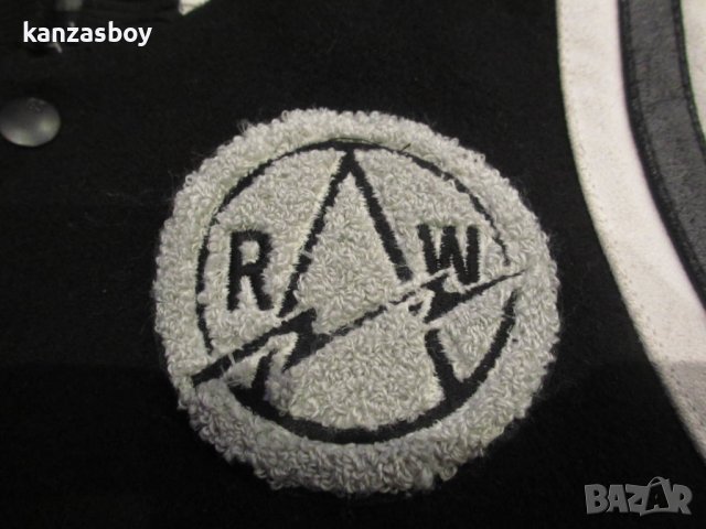 g-star baseball wool bomber protection wool - страхотно мъжко яке НОВО , снимка 4 - Якета - 38629776