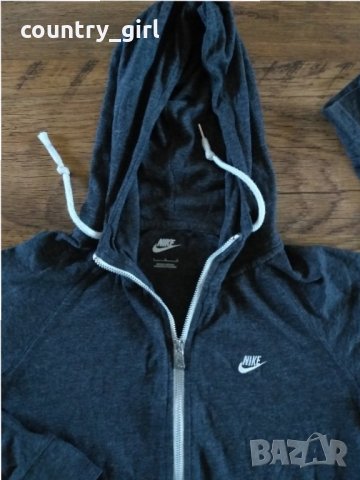 Nike Time Out Full Zip Hoody - страхотно дамско горнище, снимка 2 - Спортни екипи - 30480953