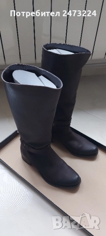 Дамски кожени боти и ботуши , снимка 5 - Дамски ботуши - 51921614