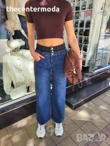 Дамски дънки , снимка 2 - Дънки - 51810370