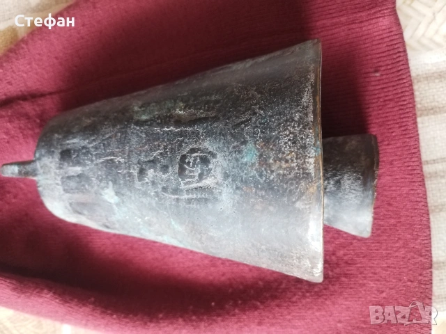 Голям бронзов чан., снимка 2 - Антикварни и старинни предмети - 53348287