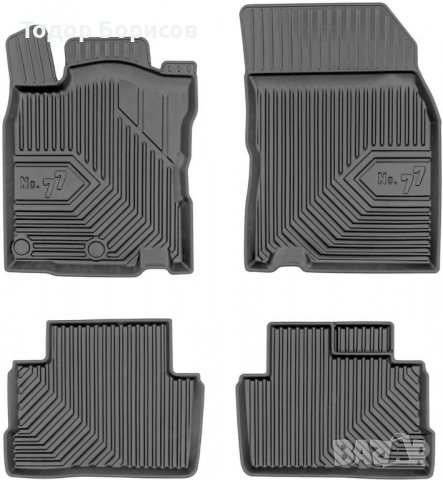 Стелки гумени /леген/ за Nissan Qashqai II 2013-2021 /409538/