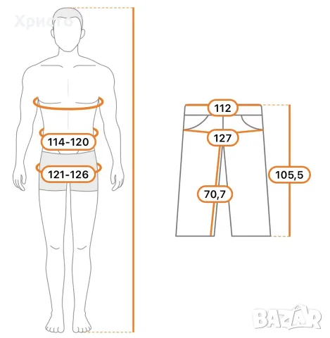 стархотни мъжки дънки 3XL, снимка 5 - Дънки - 56363286