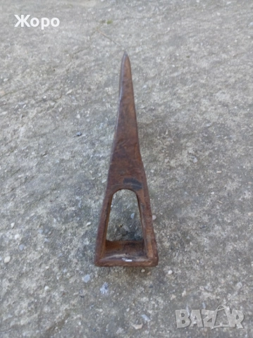 Османски кантар с топуз в Оки кована брадва и кука, снимка 16 - Антикварни и старинни предмети - 52263612