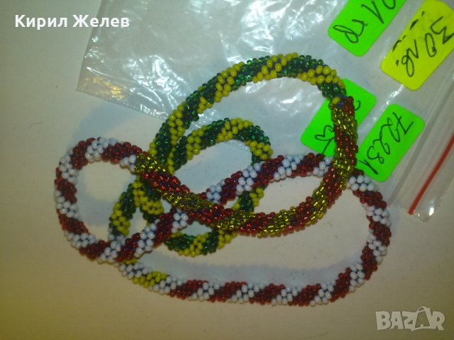 ВЪЗРОЖДЕНСКИ МЪНИСТЕН ГЕРДАН СТАРО УКРАШЕНИЕ РЪЧНА ИЗРАБОТКА 72231, снимка 5 - Антикварни и старинни предмети - 29723032