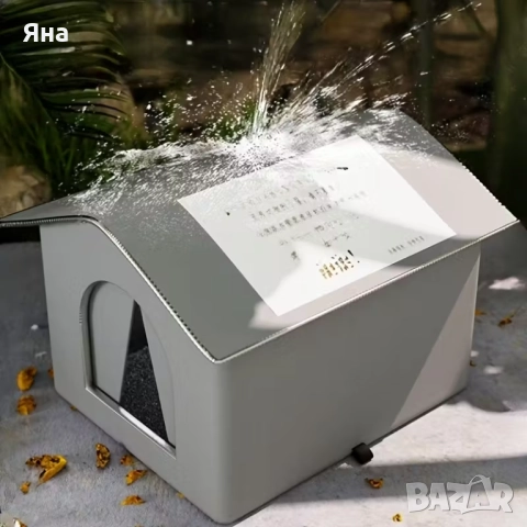 Външна водоустойчива къща за домашни любимци, кучета и котки, зимна, снимка 7 - За котки - 51954193
