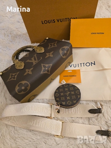 Налична чанта Louis Vuitton OnTheGo, снимка 12 - Чанти - 53322445
