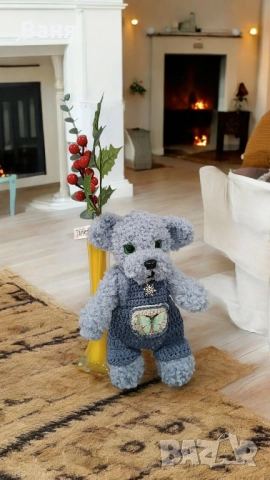 Плетено кученце, снимка 10 - Плюшени играчки - 52110774