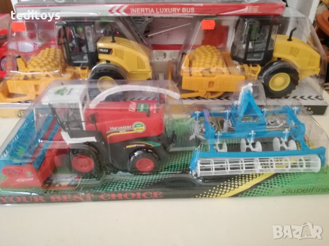 Комбайн harvester с плуг , снимка 2 - Коли, камиони, мотори, писти - 31128912