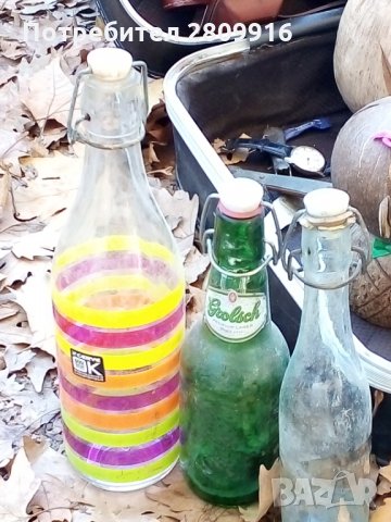 Лот ретро бутилки , снимка 1 - Антикварни и старинни предмети - 30876352