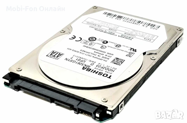 Обновен хард диск TOSHIBA MK3256GSY 320GB 7200 RPM 16MB Cache SATA 3.0Gb/s 2.5"