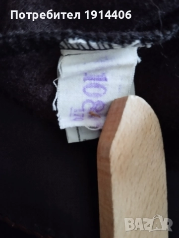 Елегантен мъжки кабинетен халат, вълна, топъл  и изящно изработен, 108/170, снимка 4 - Други - 51871017