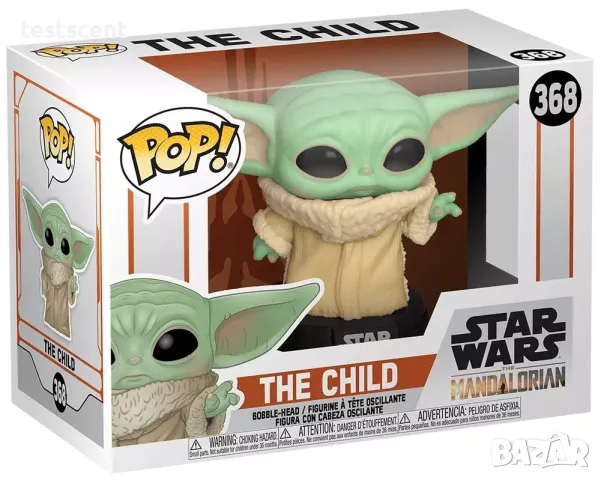 Funko POP! Star Wars The Mandalorian The Child Grogu Детето Грогу фигурка 368 Междузвездни Войни, снимка 7 - Фигурки - 49419369