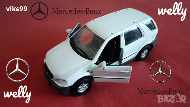 MERCEDES-BENZ M-CLASS ML320 Welly - Мащаб 1:32 , снимка 1