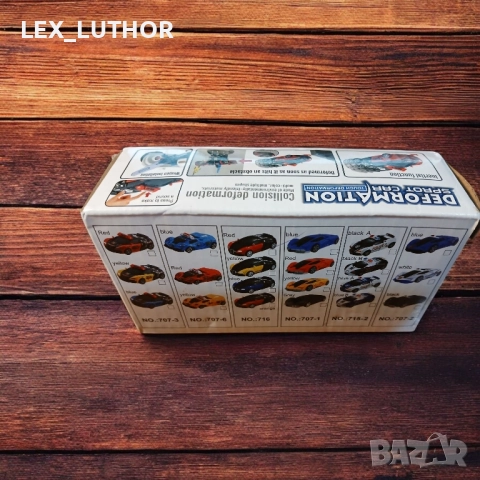 Епична Играчка 2-в-1: Трансформиращ се Робот-Спортна Кола Bugatti!, снимка 7 - Коли, камиони, мотори, писти - 52536389