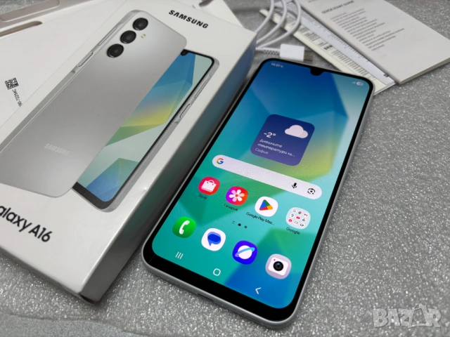 НОВ! Samsung Galaxy A16 5G 4GB RAM / 128GB, Light Gray