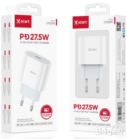 Type-C единично бързо зарядно устройство, снимка 6 - Друга електроника - 52839178