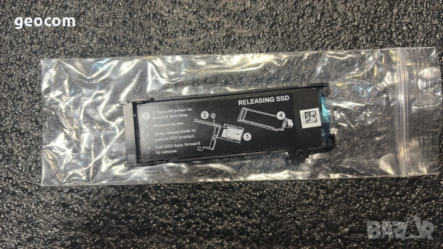 Dell Precision 7550 7560 7750 7760 M.2 SSD Heatsink (DP/N: 0YH6J2)