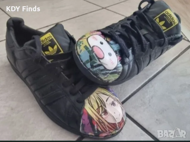 Pharrell Wiliams Adidas Superstar, снимка 6 - Маратонки - 56137621