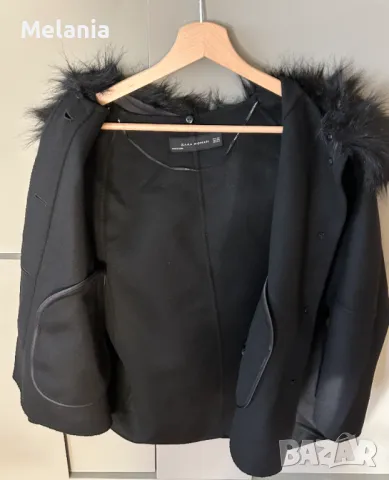 Късо палтeнце-яке Zara, размер XS/S, снимка 5 - Якета - 49071543