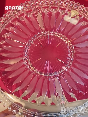 Немско плато ордьовър Walther glass    13/3, снимка 7 - Прибори за хранене, готвене и сервиране - 35136145