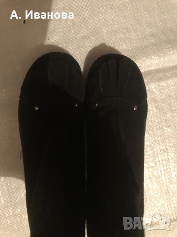 Дамски ботуши естествен велур Kilah