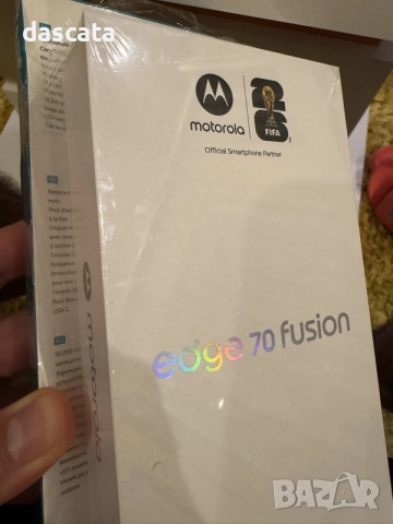 Чисто нови Motorola edge 70 fusion подарък батерия