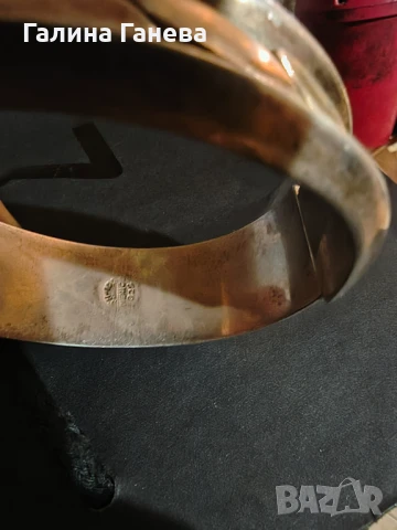 Продавам масивна сребърна гривна, снимка 2 - Гривни - 51175020