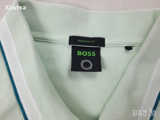 Hugo Boss Paddy - Оригинална мъжка тениска с яка размер XL, снимка 7 - Тениски - 54066622
