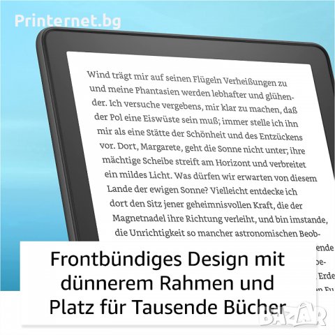 Нов Kindle Paperwhite 5 - 2021 г., 6,8", 16 GB, 300 ppi, водоустойчив, топ цена!, снимка 6 - Електронни четци - 37520941
