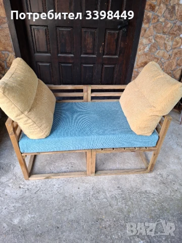 Дървена пейка , снимка 7 - Градински мебели, декорация  - 50573154