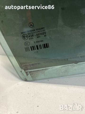 Стъкло за задна дясна врата 2.2 CDI  за Mercedes W212 (2012) , снимка 2 - Части - 54054678