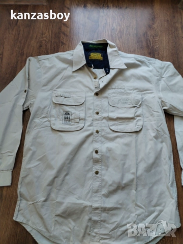 camel trophy safari shirt adventure wear - мъжка колекционерска риза ХЛ, снимка 6 - Ризи - 51646768