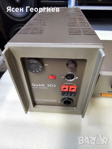 Quad 33 + Quad 303 + Quad FM3 – Класически британски Hi-Fi комплект, обслужен, снимка 5 - Аудиосистеми - 54334152