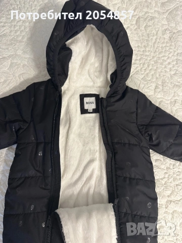 BOSS KIDSWEAR Гащеризон 6м/67см, снимка 5 - Бебешки гащеризони - 54205832