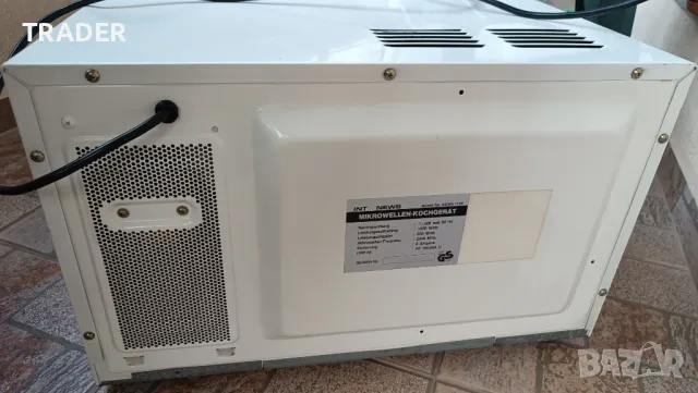 INT NEWS Microwellen 1350W микровълнова фурна  56/37/35 см , снимка 5 - Микровълнови - 38283562