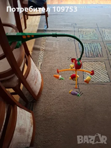 Chicco Музикална въртележка за кошарa, снимка 4 - Кошарки - 49567227