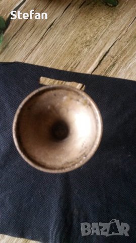 Месингов свещник, снимка 3 - Антикварни и старинни предмети - 38646522