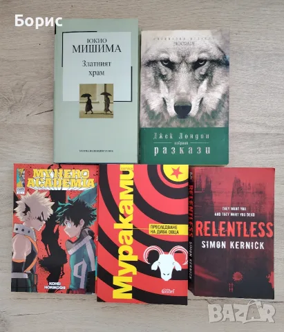Книги от разнообразен жанр и език , снимка 2 - Художествена литература - 55844882